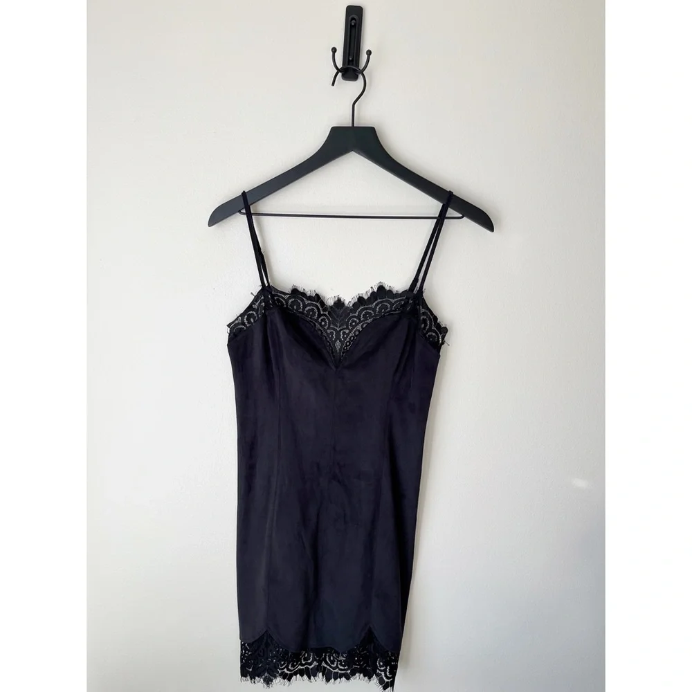free people • suede mini dress - Picture 5 of 5